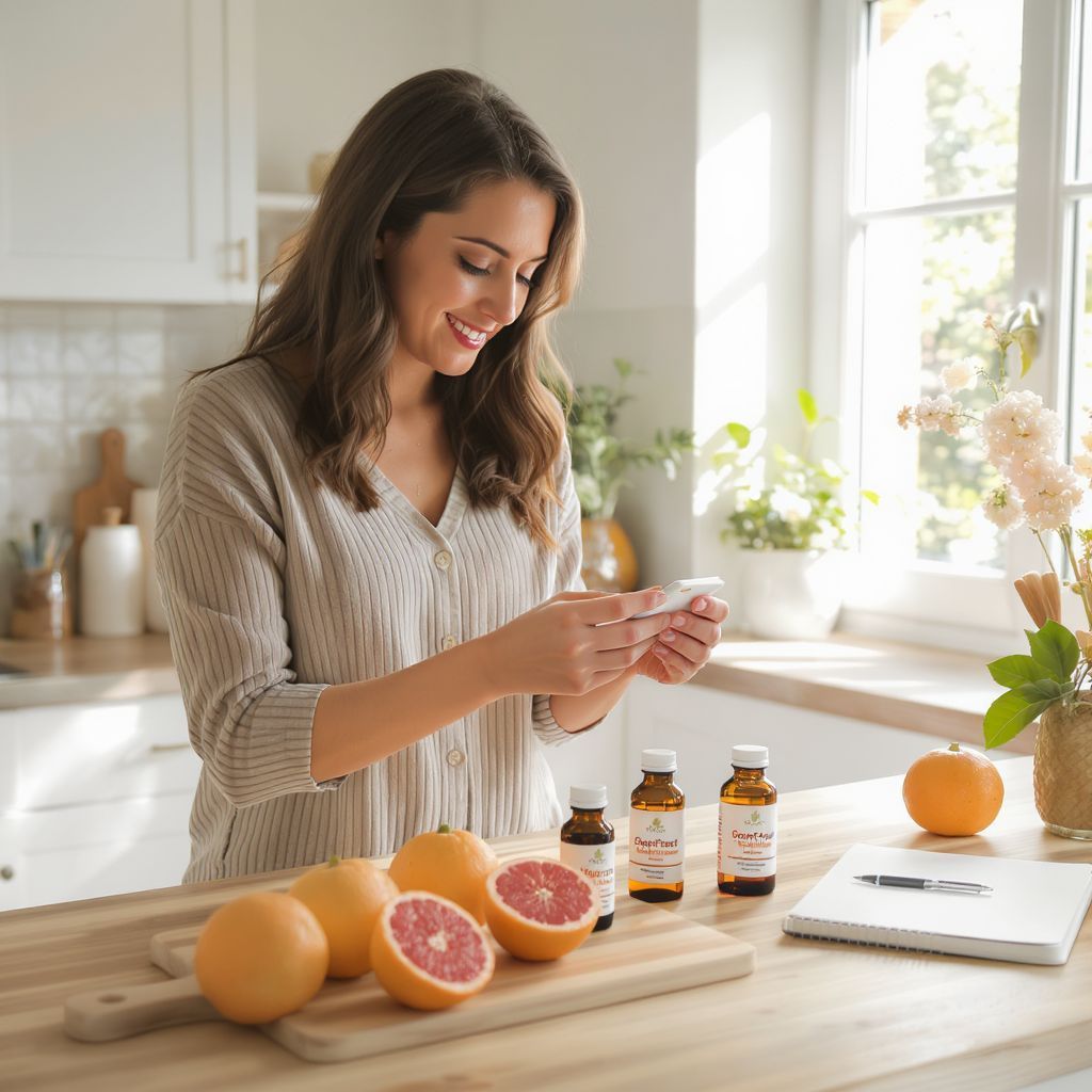 Válasszunk szerves, bio minőségű grépfrútmagkivonatot.