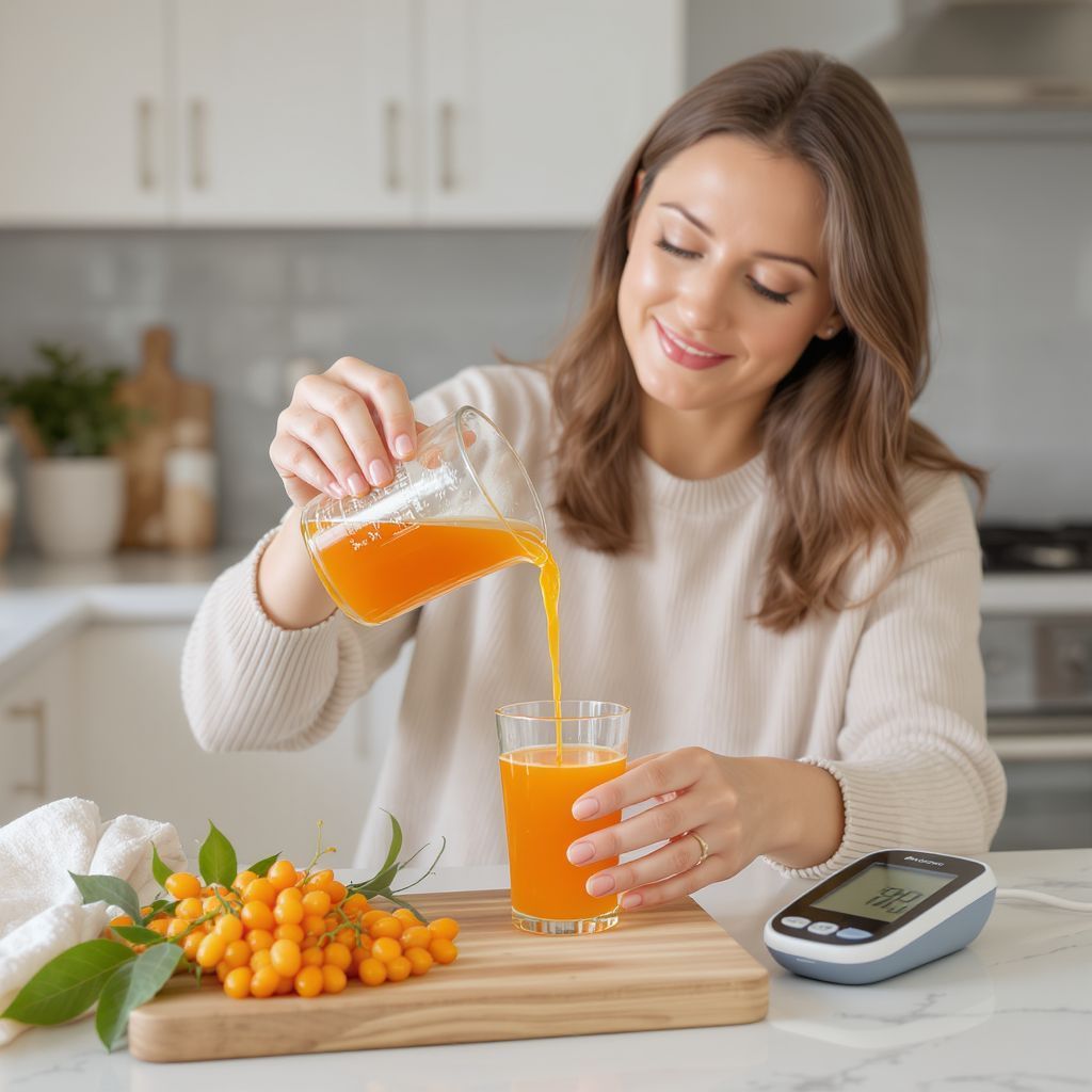 A homoktövis segíthet csökkenteni a vércukorszintet.