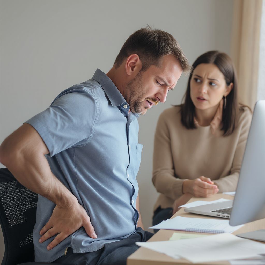 A veseproblémák tünetei: vizelési nehézség és duzzanat.