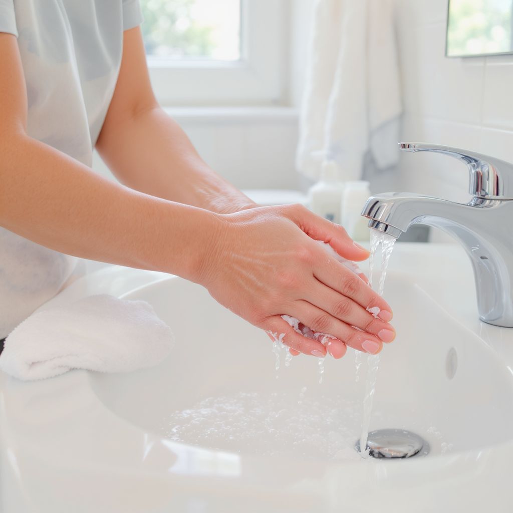 A helyes kézmosás 20 másodpercig tart, hogy hatékony legyen.