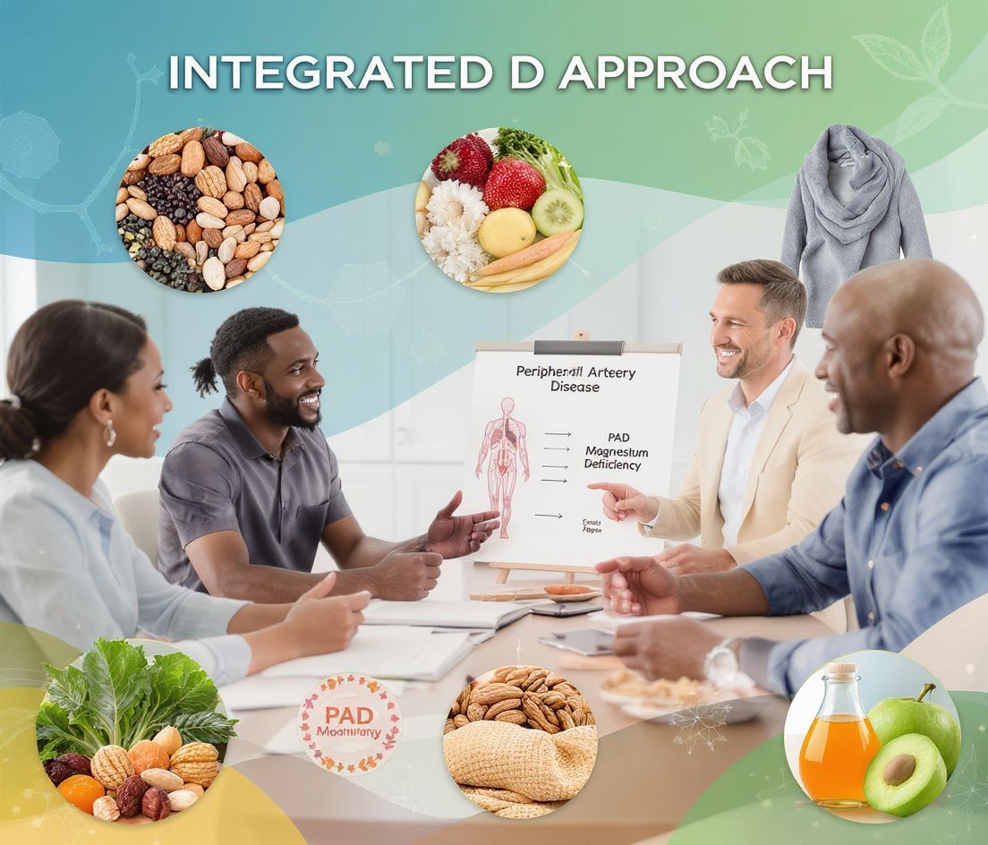 A magnézium kulcsszerepet játszik a PAD kezelésében.