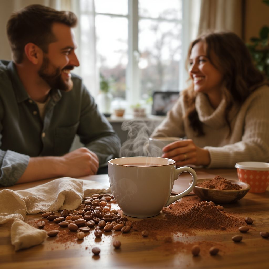 A kakaó flavonoidjai fokozzák a vérkeringést és a hangulatot.