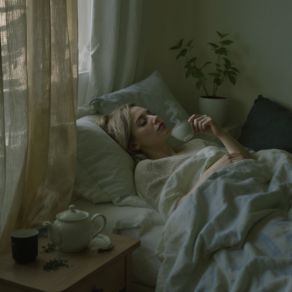 A citromfűtea segít csökkenteni az alvászavarokat és stresszt.