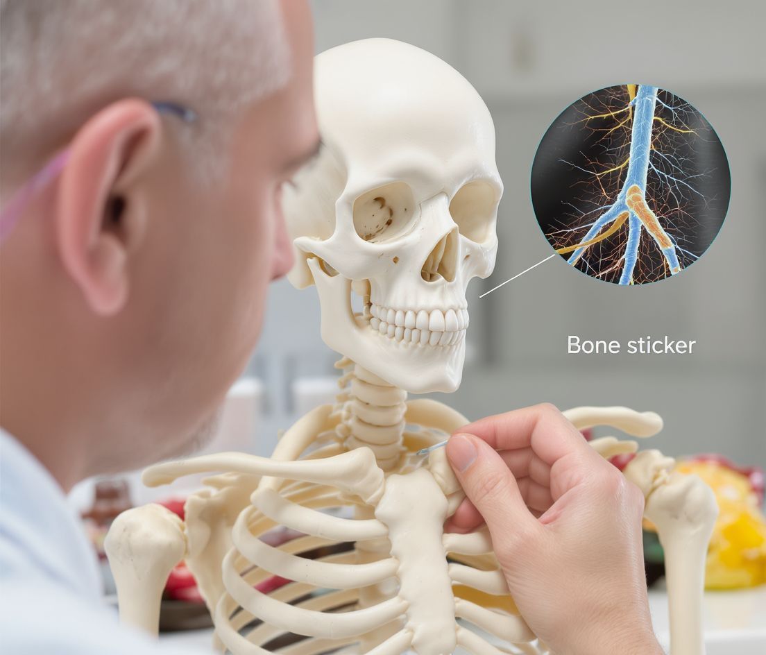 Az AGE-k rontják a csontok kollagén szerkezetét és rugalmasságát.