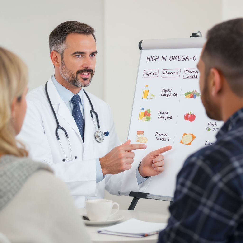 Az omega-6 zsírsavak gyulladásos folyamatokat fokozhatnak.