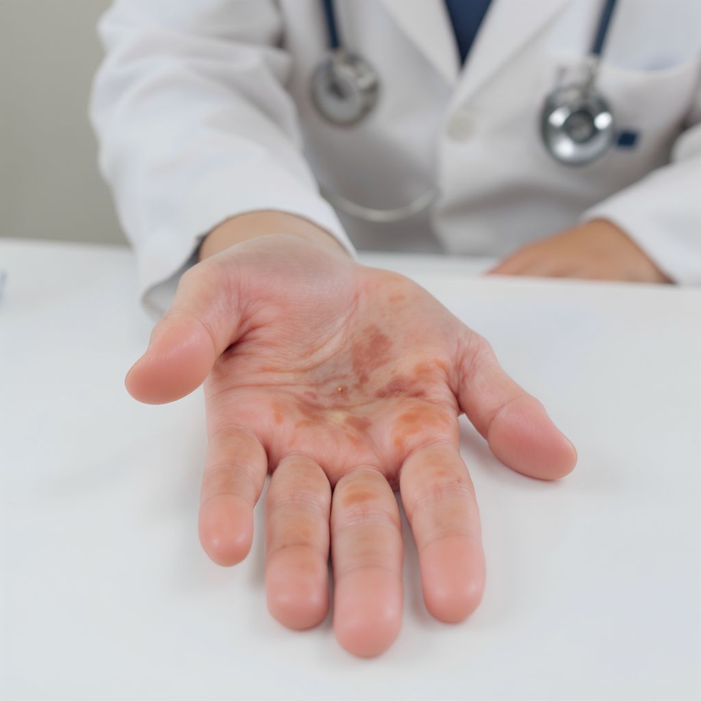 A kézen megjelenő bőrelváltozások gyakran belső problémákra utalnak.