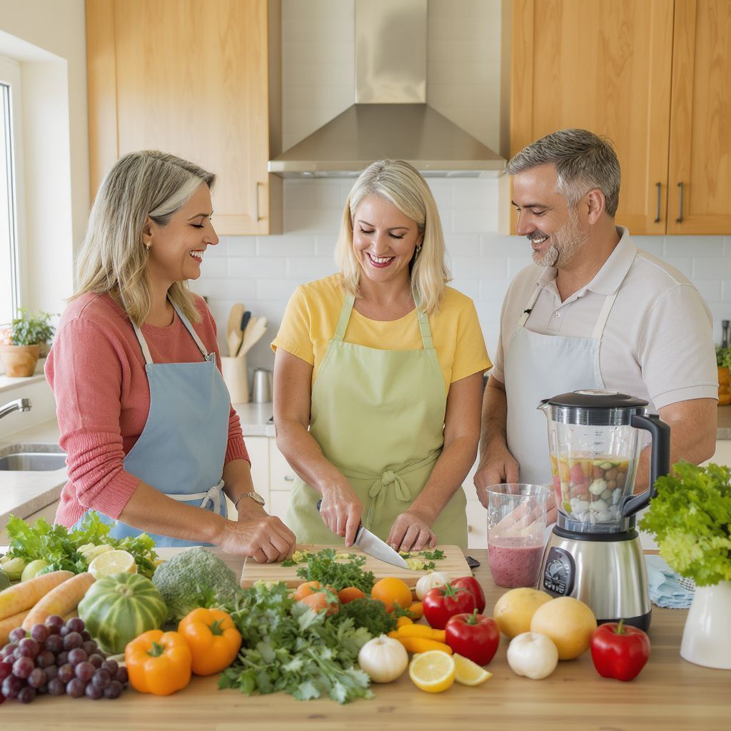 A rendszeres mozgás fokozza az egészséges étrend hatását.