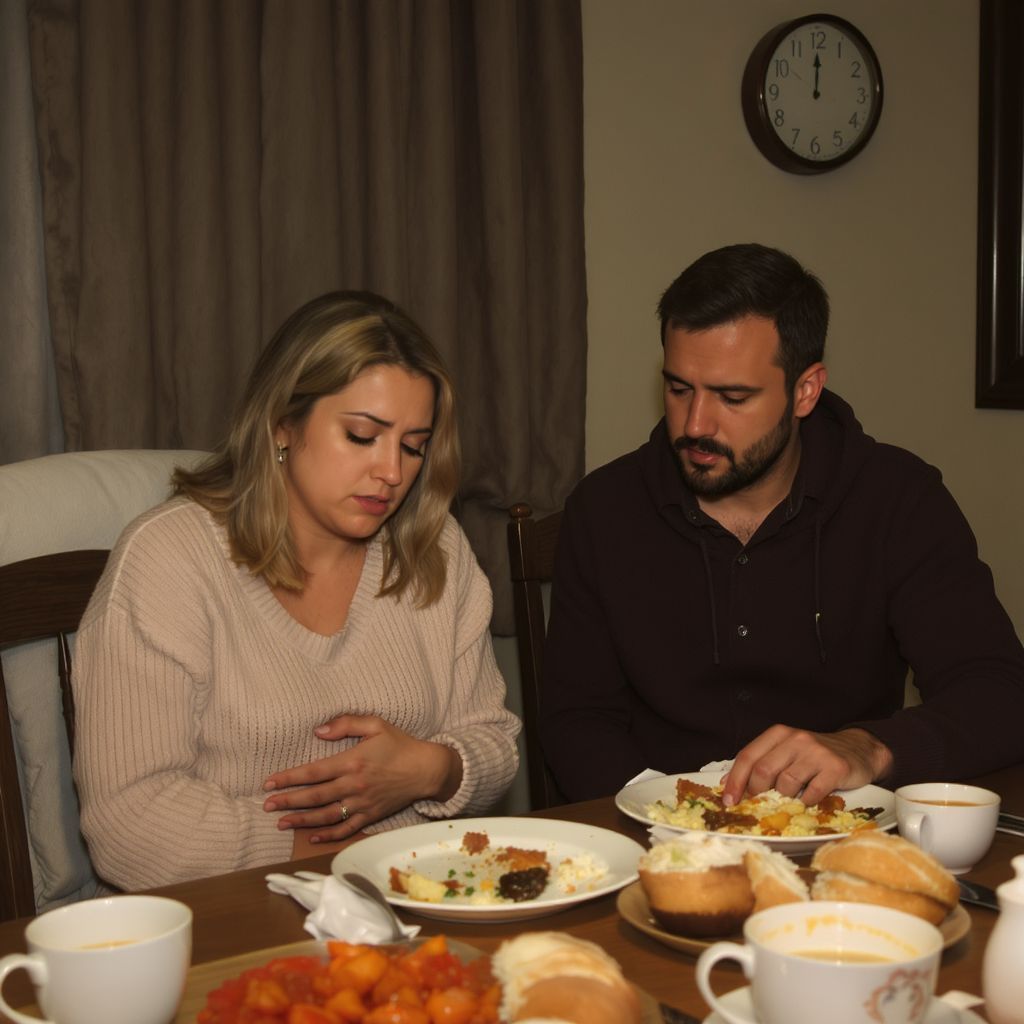 A késői étkezés fokozhatja a gyomorégést és puffadást.