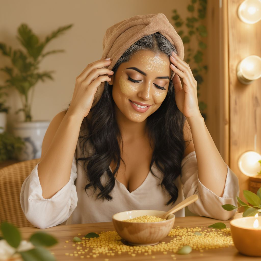 A görögszéna serkenti a fejbőr vérellátását és egészségét.