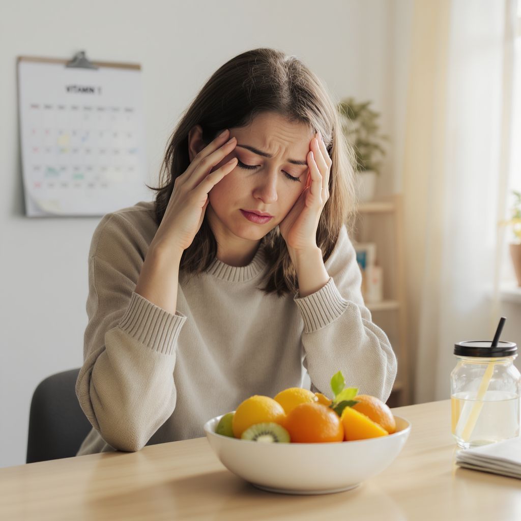 A C-vitamin hiánya hangulati ingadozásokat okozhat.