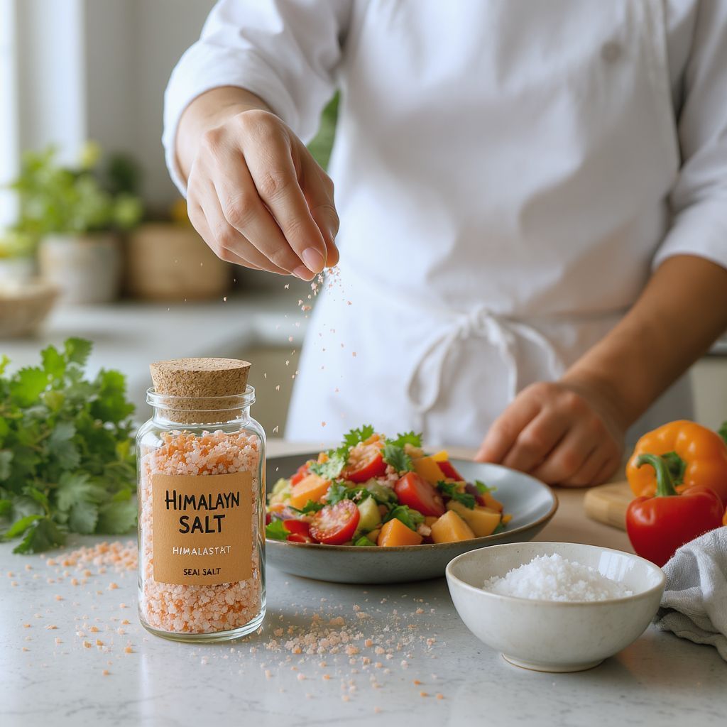A Himalájai só gazdag ásványi anyagokban, különleges ízt ad.