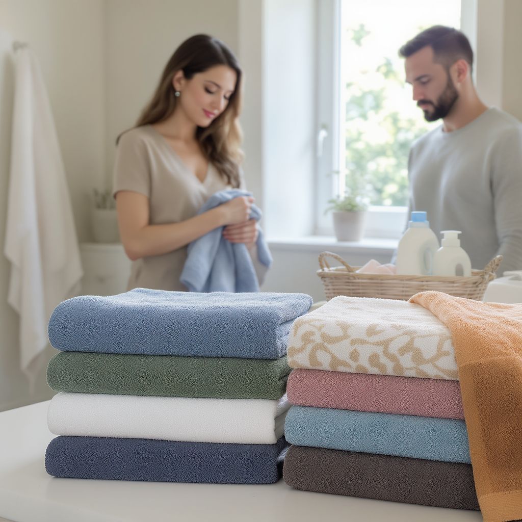 A különleges törülközők különleges mosási igényeket támasztanak.