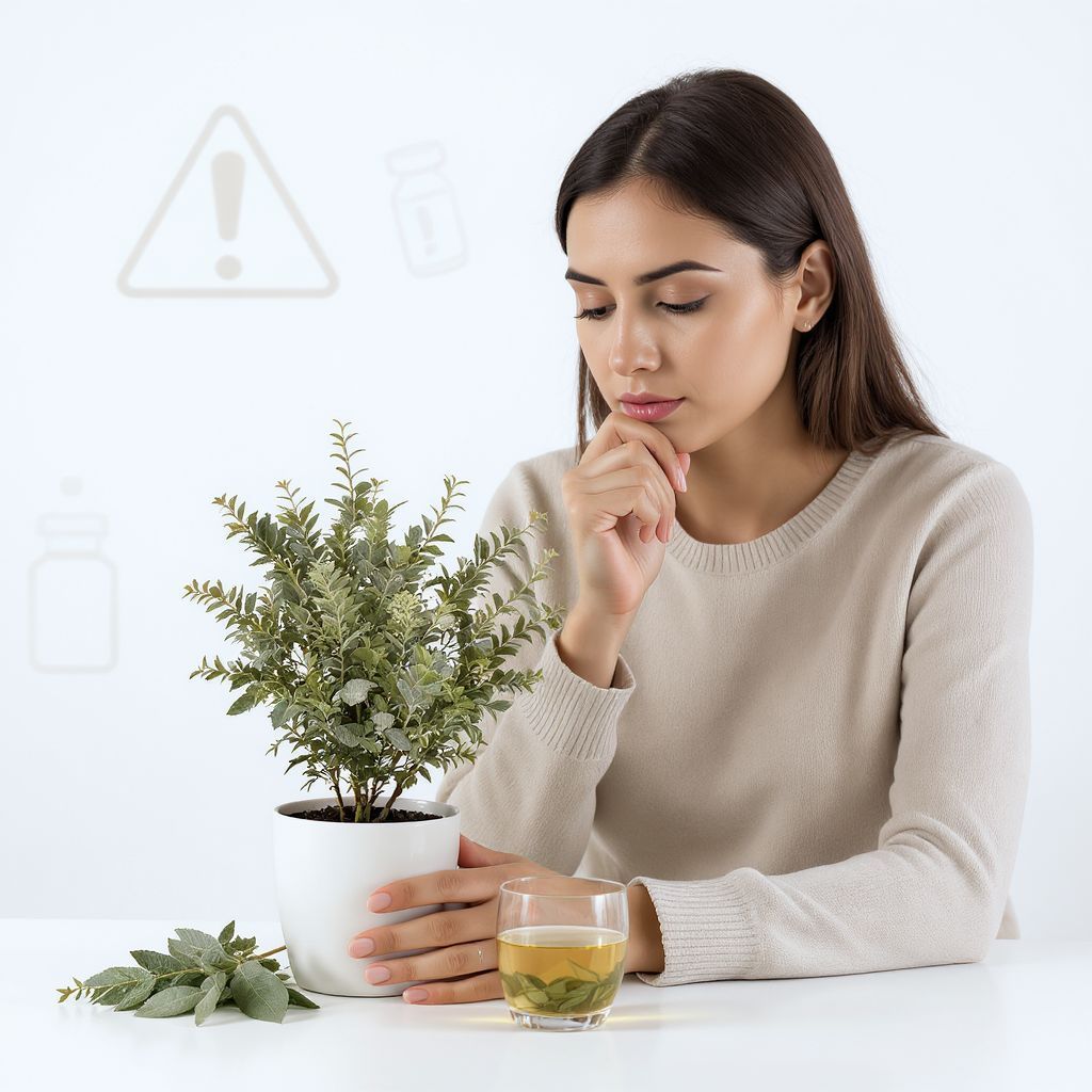 A zsálya túlzott fogyasztása fejfájást és szájirritációt okozhat.