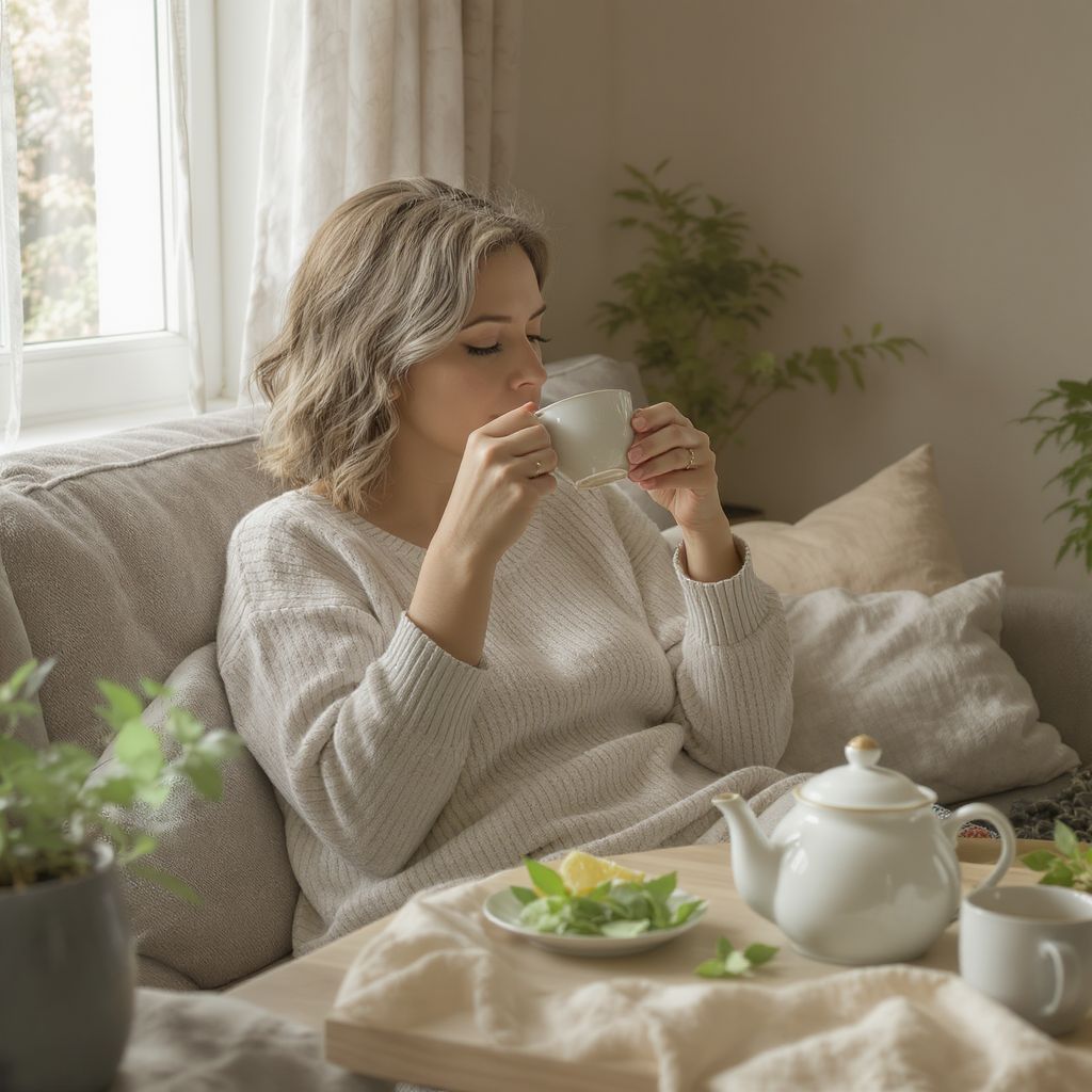 A citromfűtea túlzott fogyasztása hányingert okozhat.