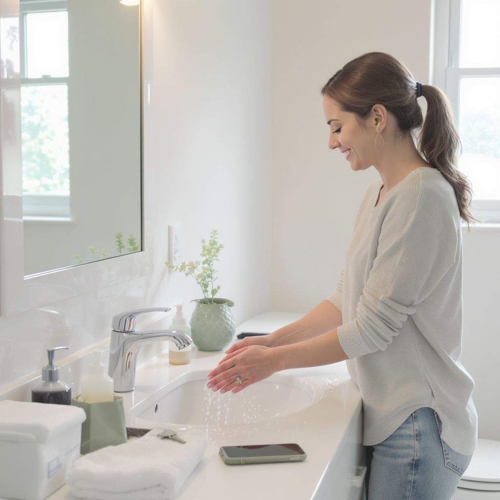 Kézmosás után étkezés előtt elkerülhetjük a fertőzéseket.