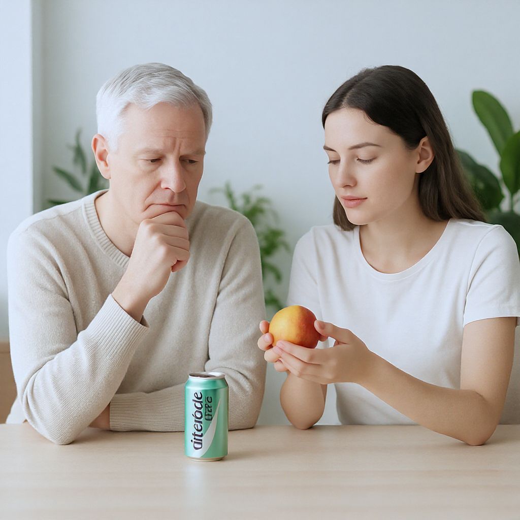 Érdemes természetes édesítőszereket választani a diétás üdítők helyett.