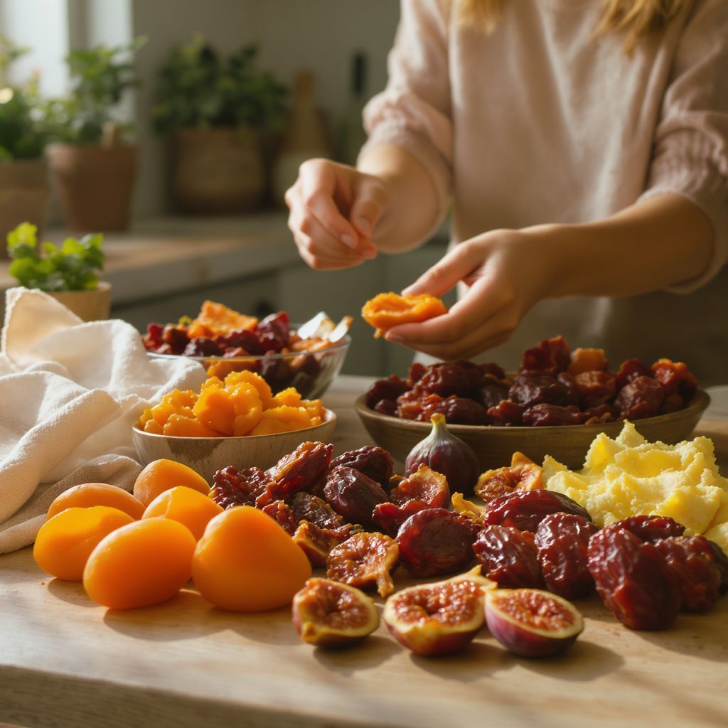 A szárított gyümölcsök hűtés nélkül is sokáig eltarthatók.
