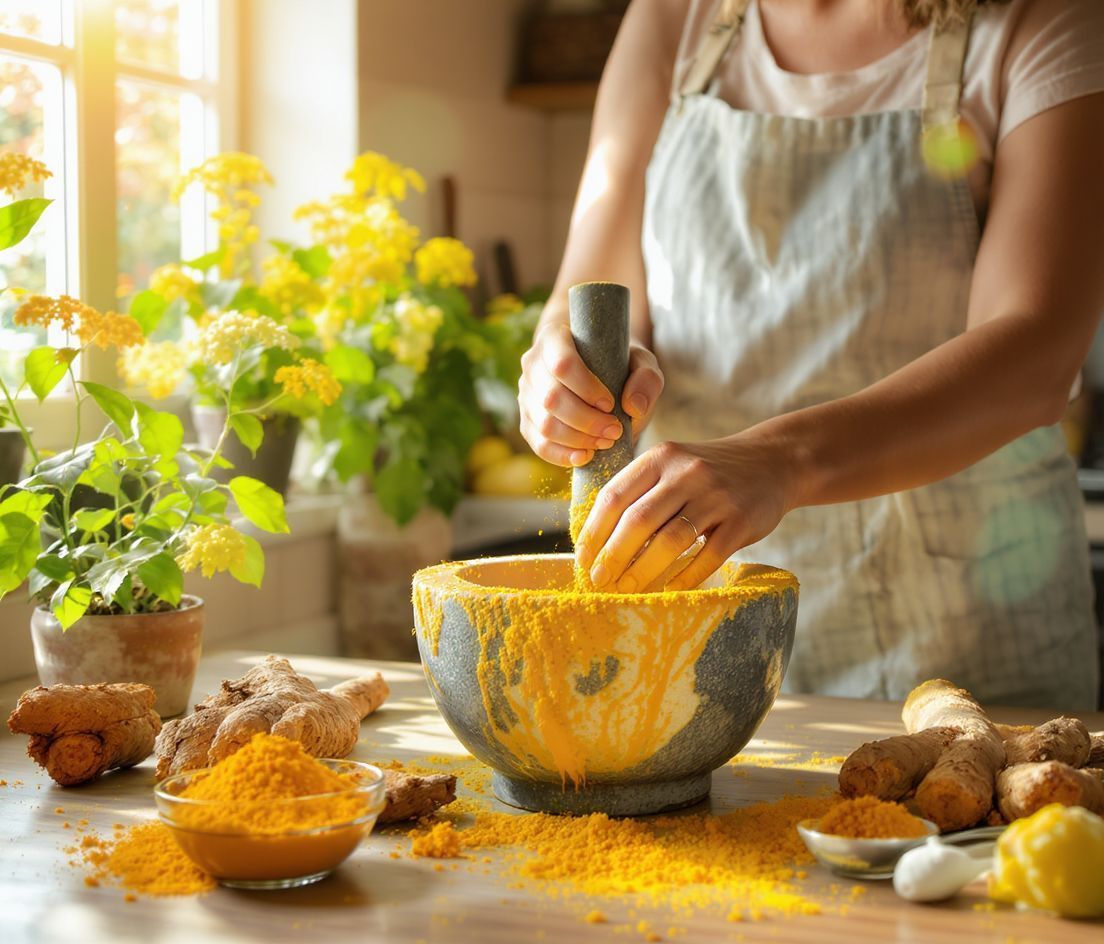 A kurkuma erős gyulladáscsökkentő hatása immunerősítőként is működik.