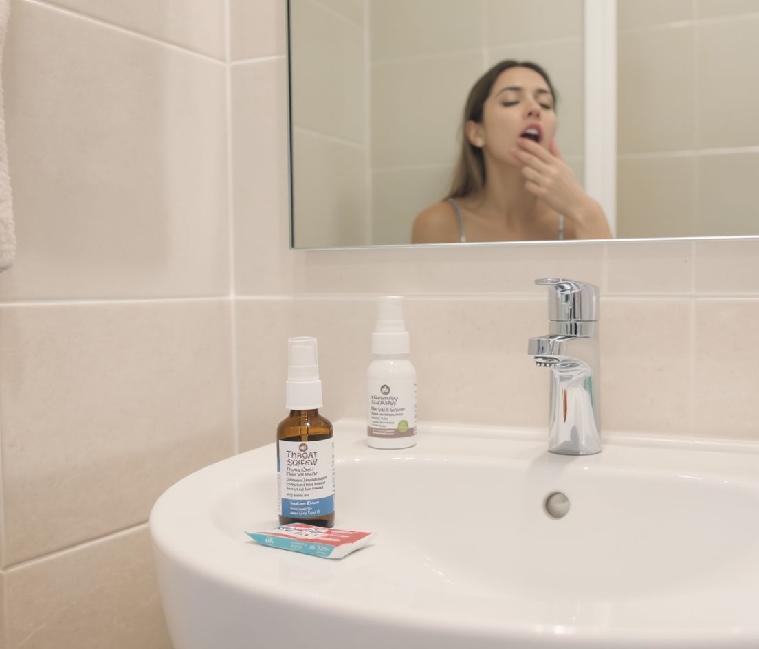 A torokfertőtlenítő spray-k gyorsan csökkentik a fájdalmat.