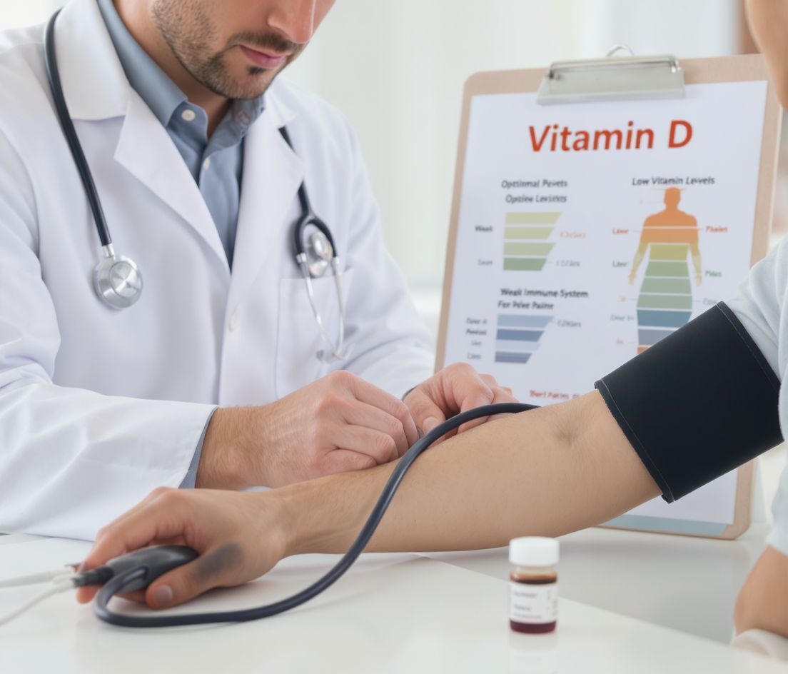 A D-vitamin szint mérése fontos az egészség megőrzéséhez.