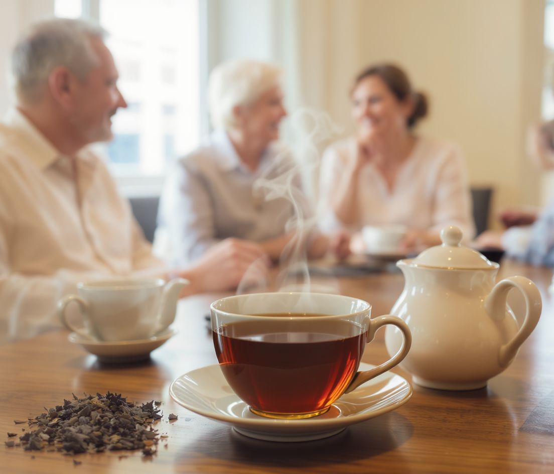 A fekete tea flavonoidokban gazdag, jótékony hatással van a szívre.