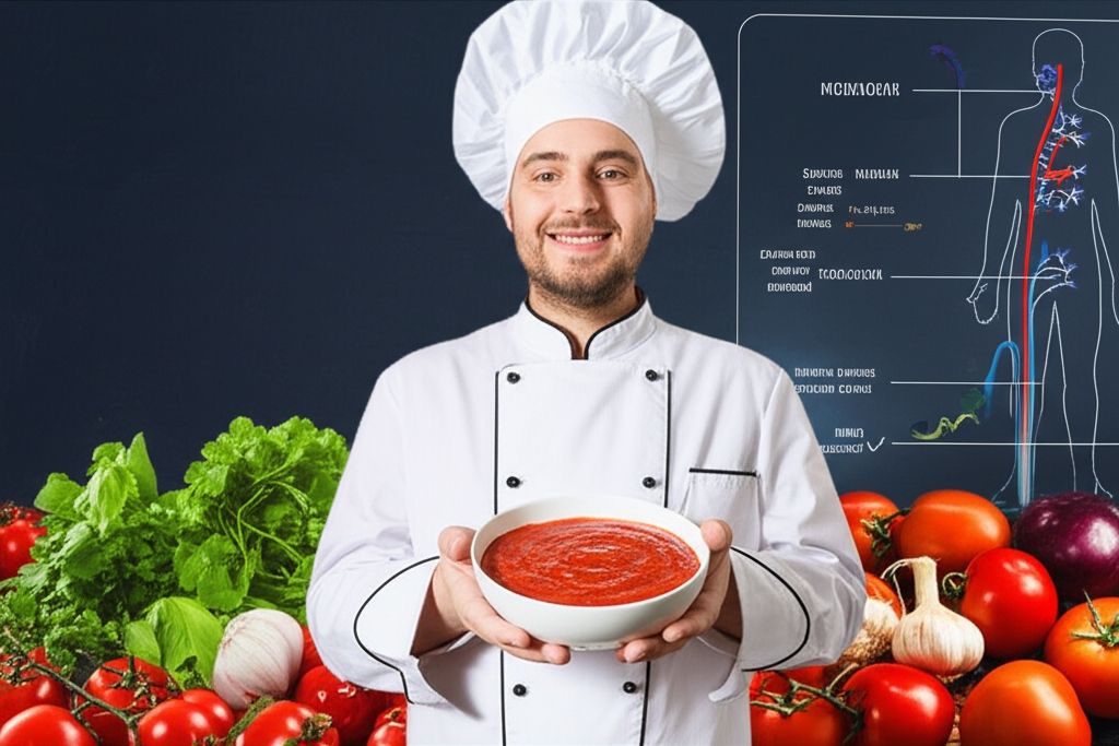 A paradicsomszósz gazdag antioxidánsokban, erősíti az immunrendszert.