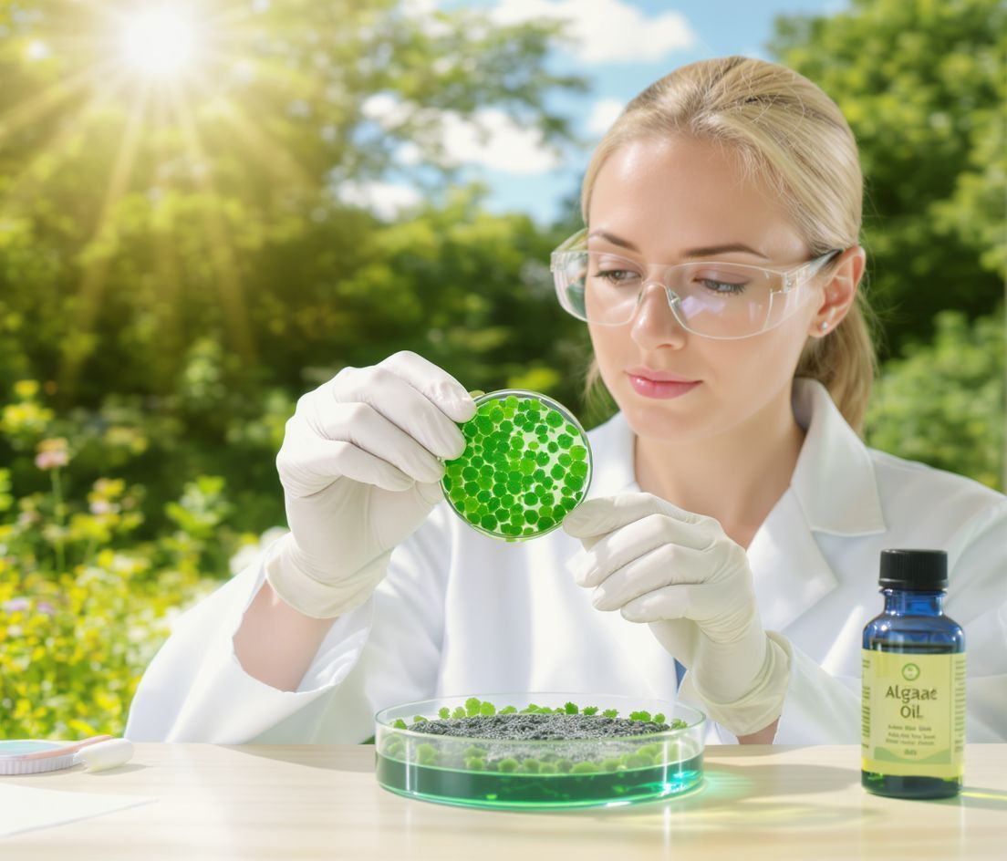 Az algaolaj fenntartható, tápanyagban gazdag omega-3 forrás.