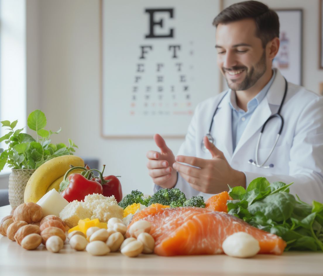 A szelén erősíti az antioxidánsok hatását a szemvédelmben.