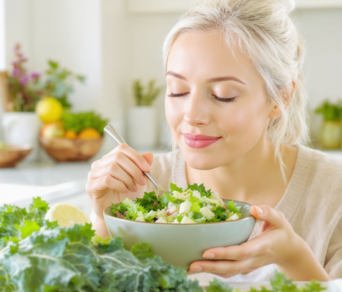 A kínai kel gazdag antioxidánsokban, segít a gyulladás csökkentésében.