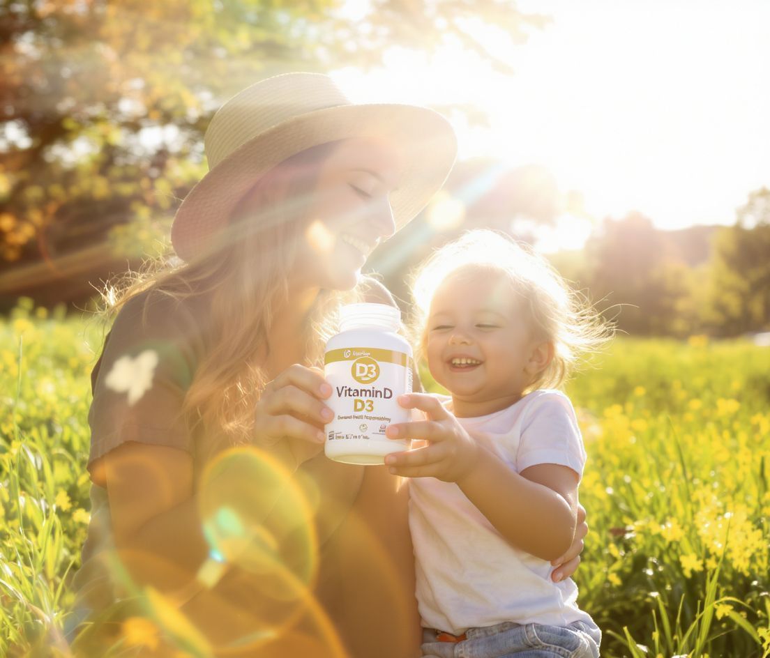 A D3-vitamin elengedhetetlen a csontok és immunrendszer egészségéhez.