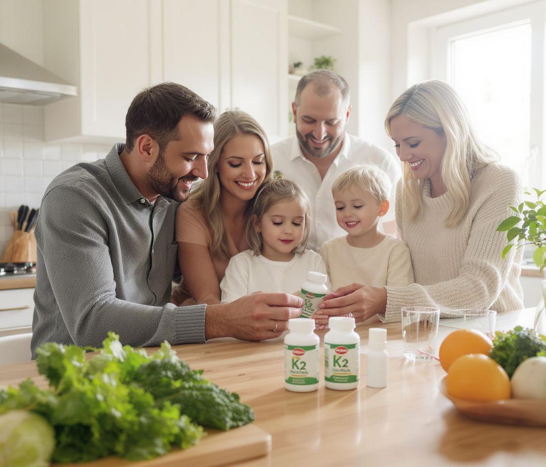 A K2-vitamin segíti a kalcium megfelelő beépülését.