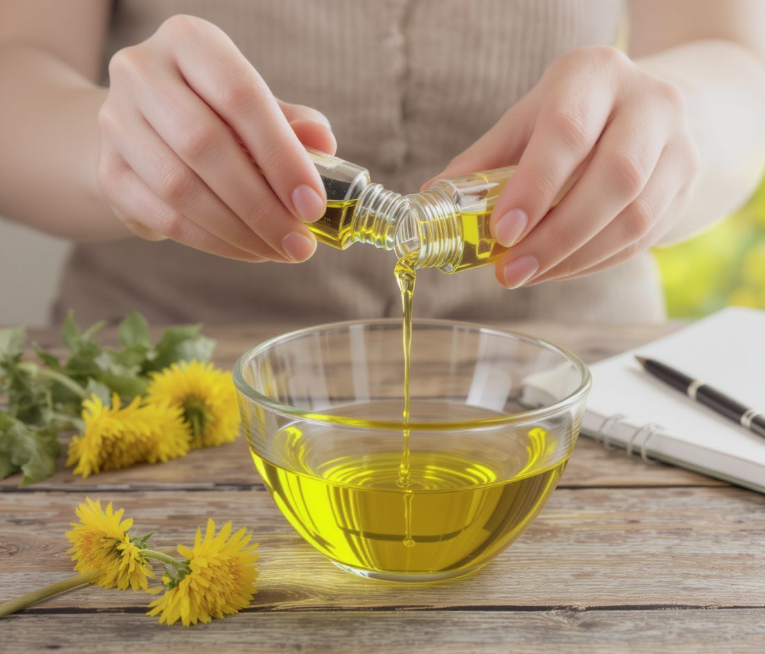 Allergiás reakciók és gyomorirritáció lehetséges pitypangolaj használatakor.