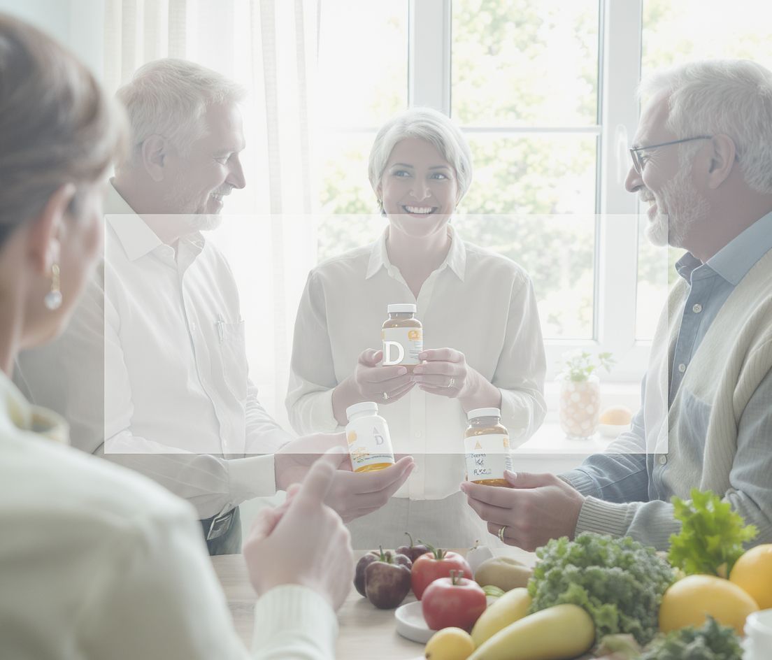 A D-vitamin és K2-vitamin együtt erősíti a csontokat.