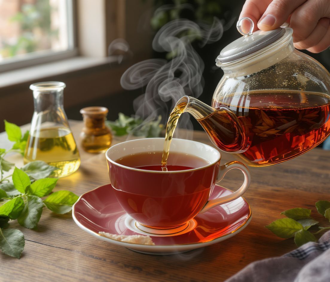 A tea flavonoidjai erősítik az immunrendszert és csökkentik a gyulladást.