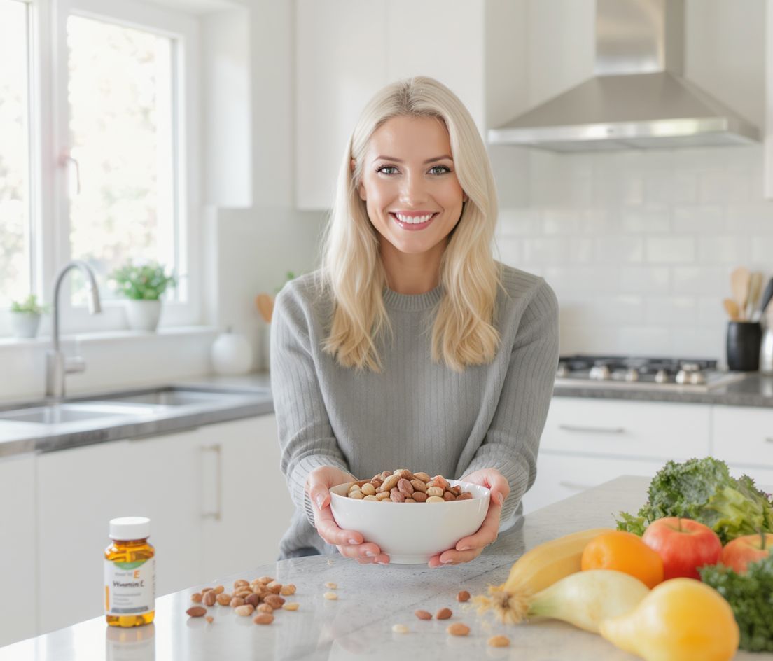 Az E-vitamin védi a sejteket a modern stressztől.