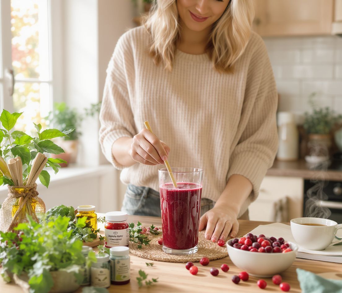 A vörös áfonya antioxidánsai erősítik az immunrendszert.