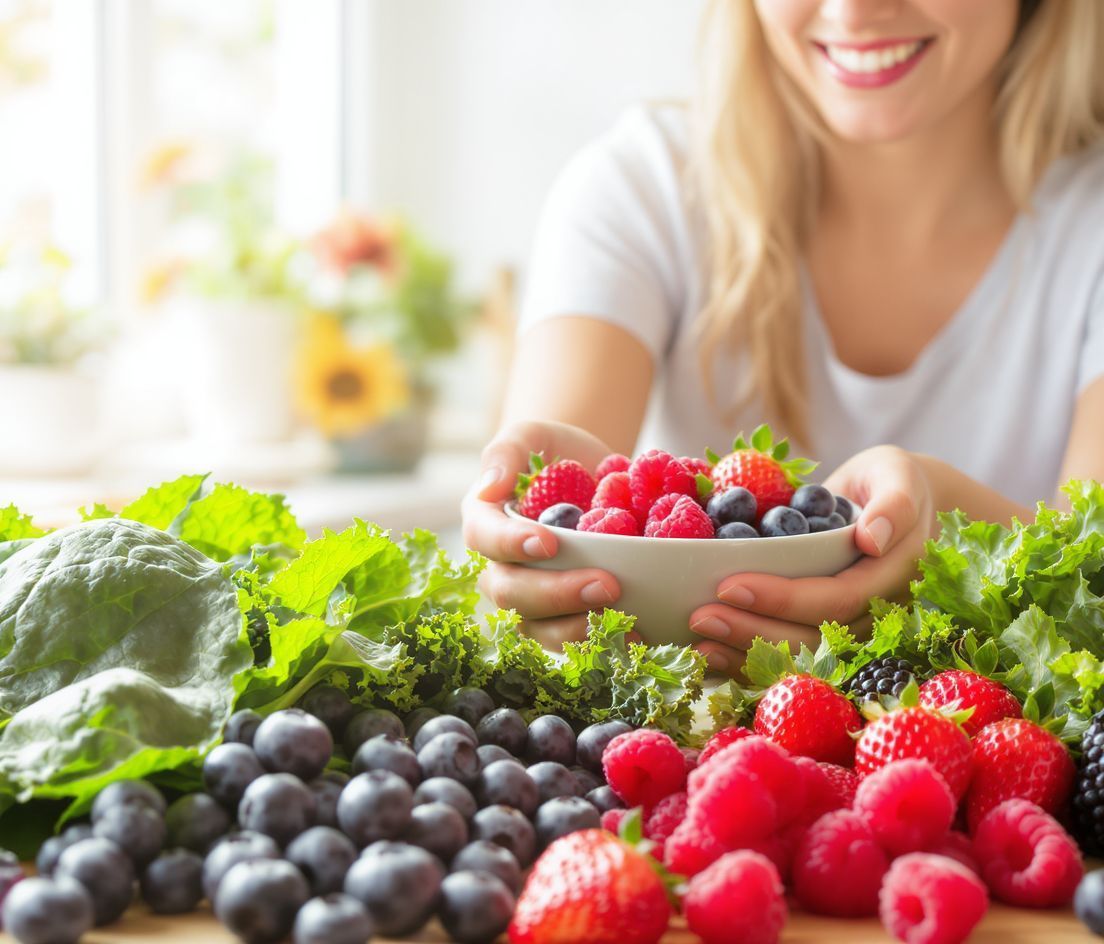 A bogyós gyümölcsök erősítik az immunrendszert antioxidánsaikkal.