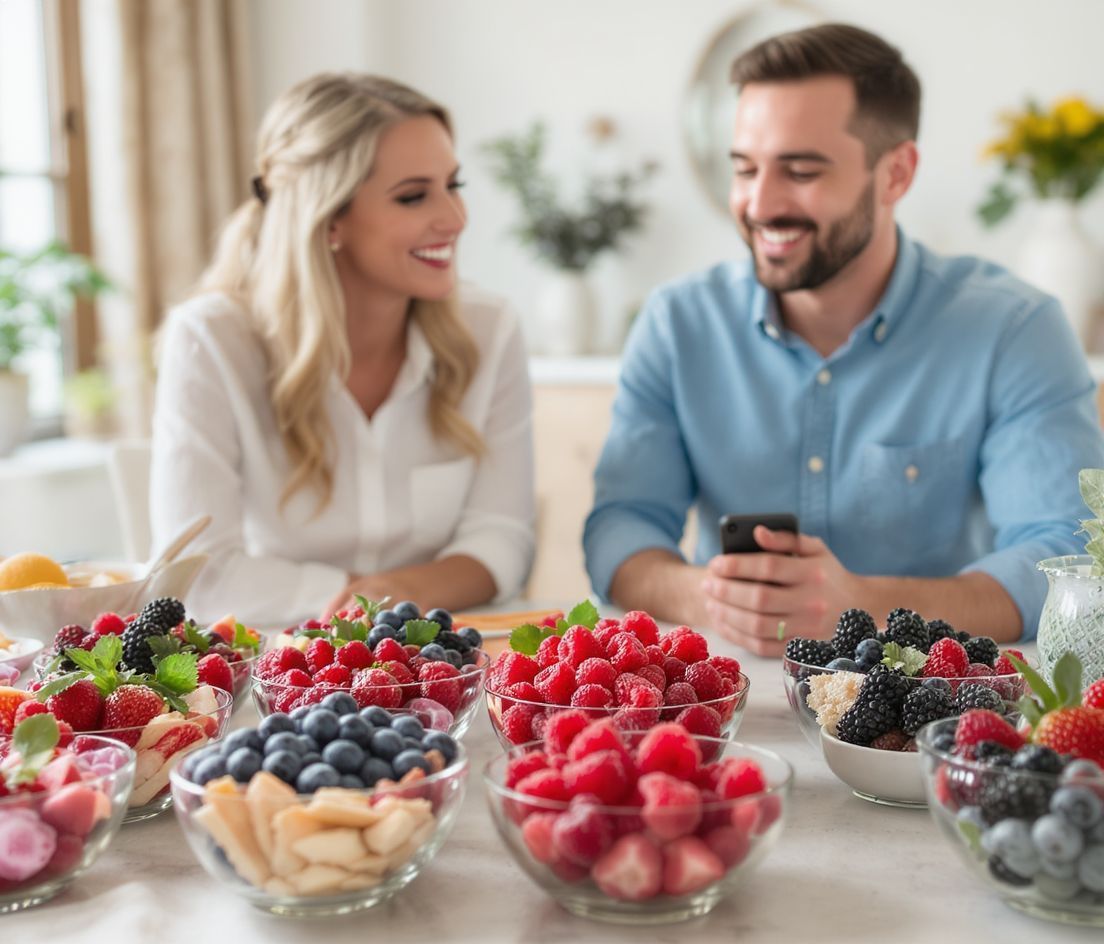 A bogyós gyümölcsök C-vitaminban és flavonoidokban gazdagok.