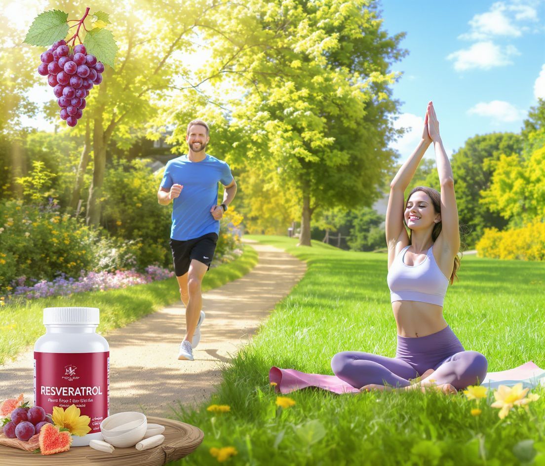A resveratrol szinergikus hatásai fokozzák a sejtek egészségét.