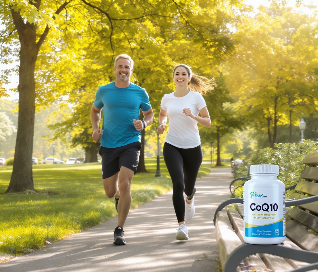 A Koenzim-Q10 fokozza a fizikai teljesítményt és vitalitást.