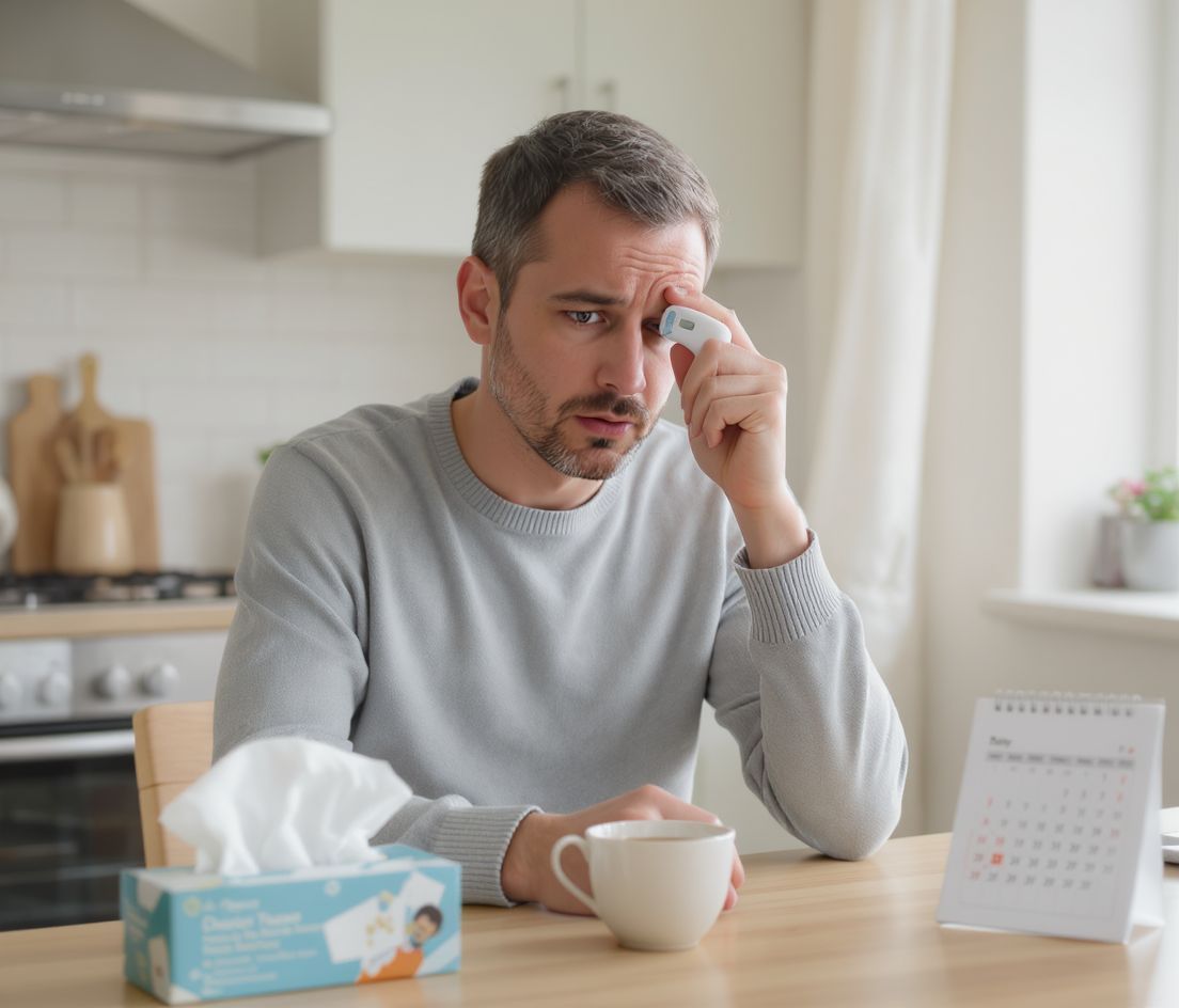 Láz, légszomj vagy erős fájdalom esetén orvoshoz kell szaladni.